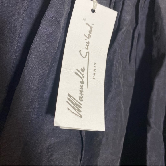 Manuelle Guibal Jupe Sherry viscose linen skirt Black size 2 - Picture 2 of 7